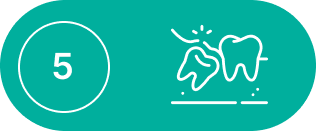 icon of tooth breakage